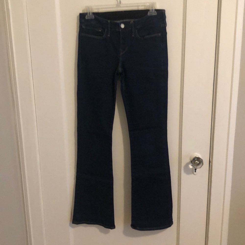 Flare Levi’s made and crafted blue jeans